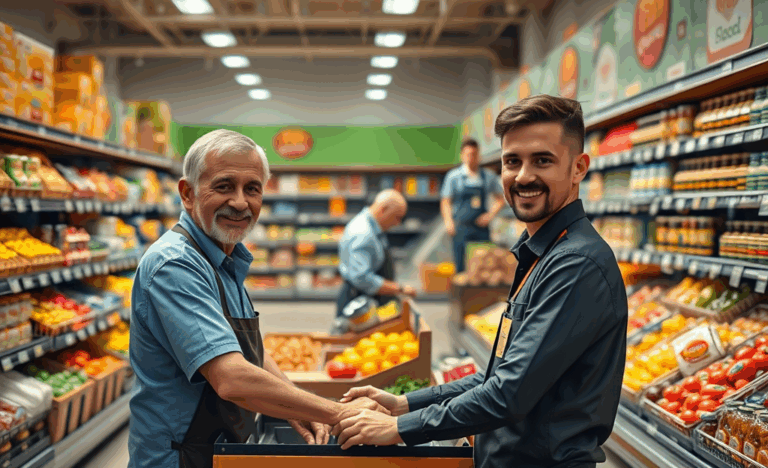 Una panoramica sugli stipendi nei supermercati in diverse funzioni lavorative.
