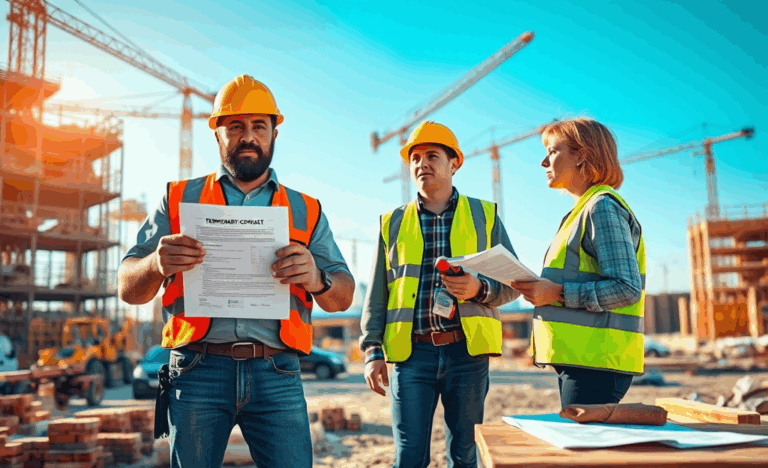 Lavoro nel settore edile con focus su contratti e stipendi