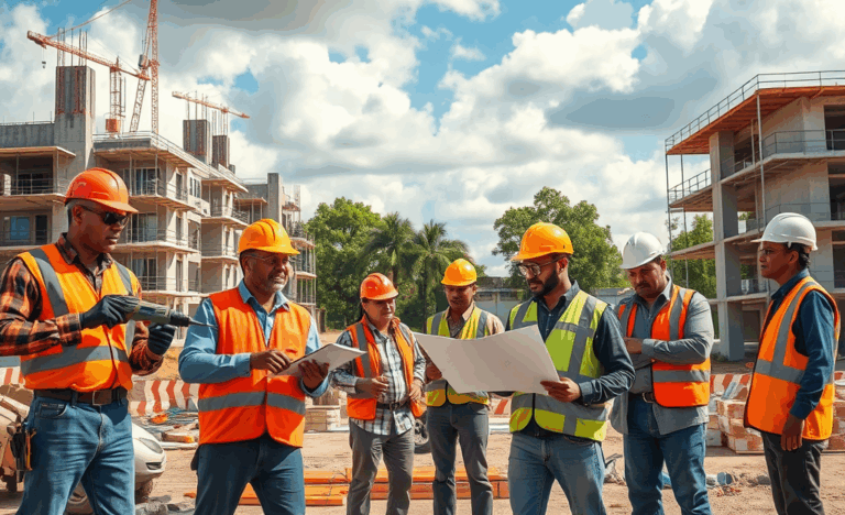 Condizioni di lavoro nel settore edile con focus su orario e retribuzione delle offerte.