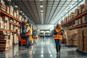 Guadagni per turno e straordinario nel settore logistico con focus su posizioni in magazzini.