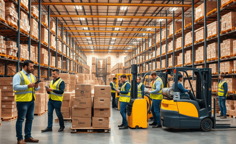 Immagine che rappresenta le aziende nel settore della logistica con i migliori stipendi per i lavoratori.