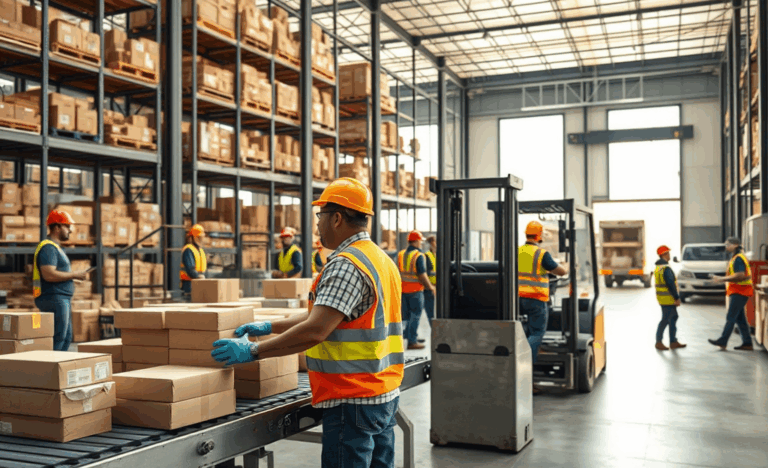 Stipendio iniziale e straordinari per lavoro di magazzino e spedizione