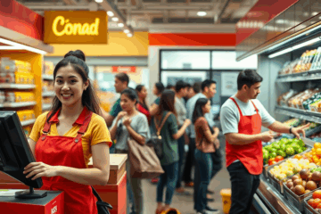 Opportunità di lavoro presso Conad, diverse funzioni disponibili.