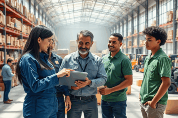 Opportunità di lavoro nel settore della logistica e delle consegne.