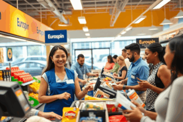 Opportunità di lavoro in Eurospin con posti disponibili in diverse regioni.