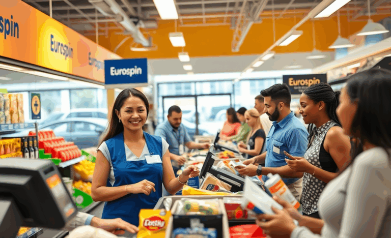 Opportunità di lavoro in Eurospin con posti disponibili in diverse regioni.