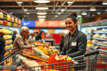 Lavora nel servizio al pubblico presso PAM Supermercati con opportunità di crescita e un ambiente collaborativo.