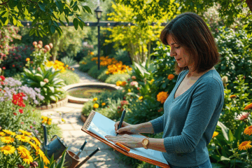 Progetto di un giardino paesaggistico ispirato ai Giardini d’Autore.