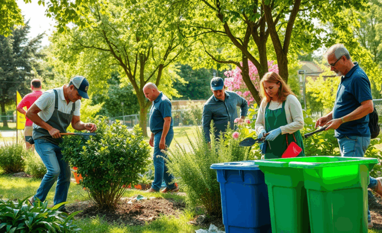 Servizi ambientali e giardinaggio offerti da Ecosistem Ambiente SPA
