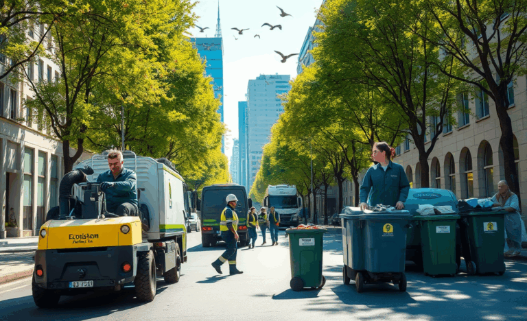 Immagine di servizi di pulizia urbana e industriale di Ecosistem Ambiente SPA