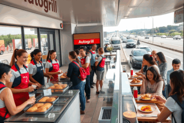 Posizioni aperte in Autogrill per ristoratori e baristi nelle autostrade.