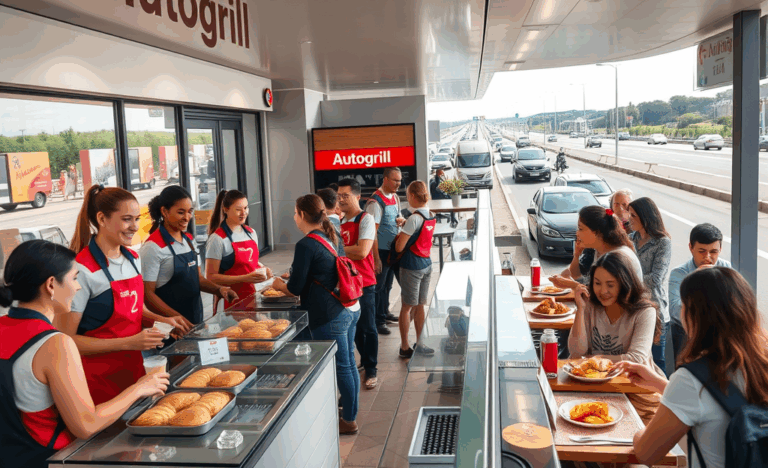 Posizioni aperte in Autogrill per ristoratori e baristi nelle autostrade.