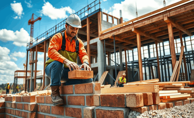 Opportunità di lavoro offerte da Rizzani de Eccher per muratori e carpentieri.