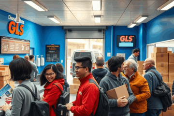Immagine che rappresenta il servizio di deposito e spedizione GLS Italia.