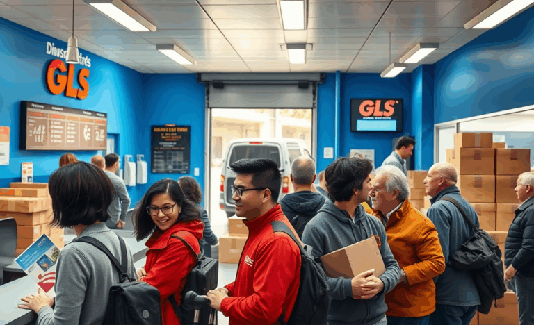 Immagine che rappresenta il servizio di deposito e spedizione GLS Italia.
