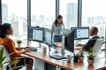 Immagine che rappresenta l'assistenza clienti in tecnologia presso IBM Italia