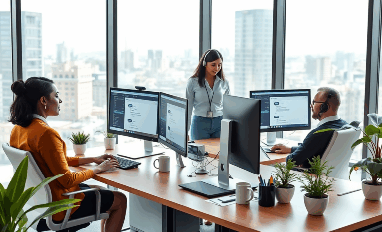 Immagine che rappresenta l'assistenza clienti in tecnologia presso IBM Italia